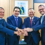 ARAGUATINS: Wesla Lima, filha de Aquiles da Areia, chega ao MDB e é exaltada por Vicentinho e Amélio